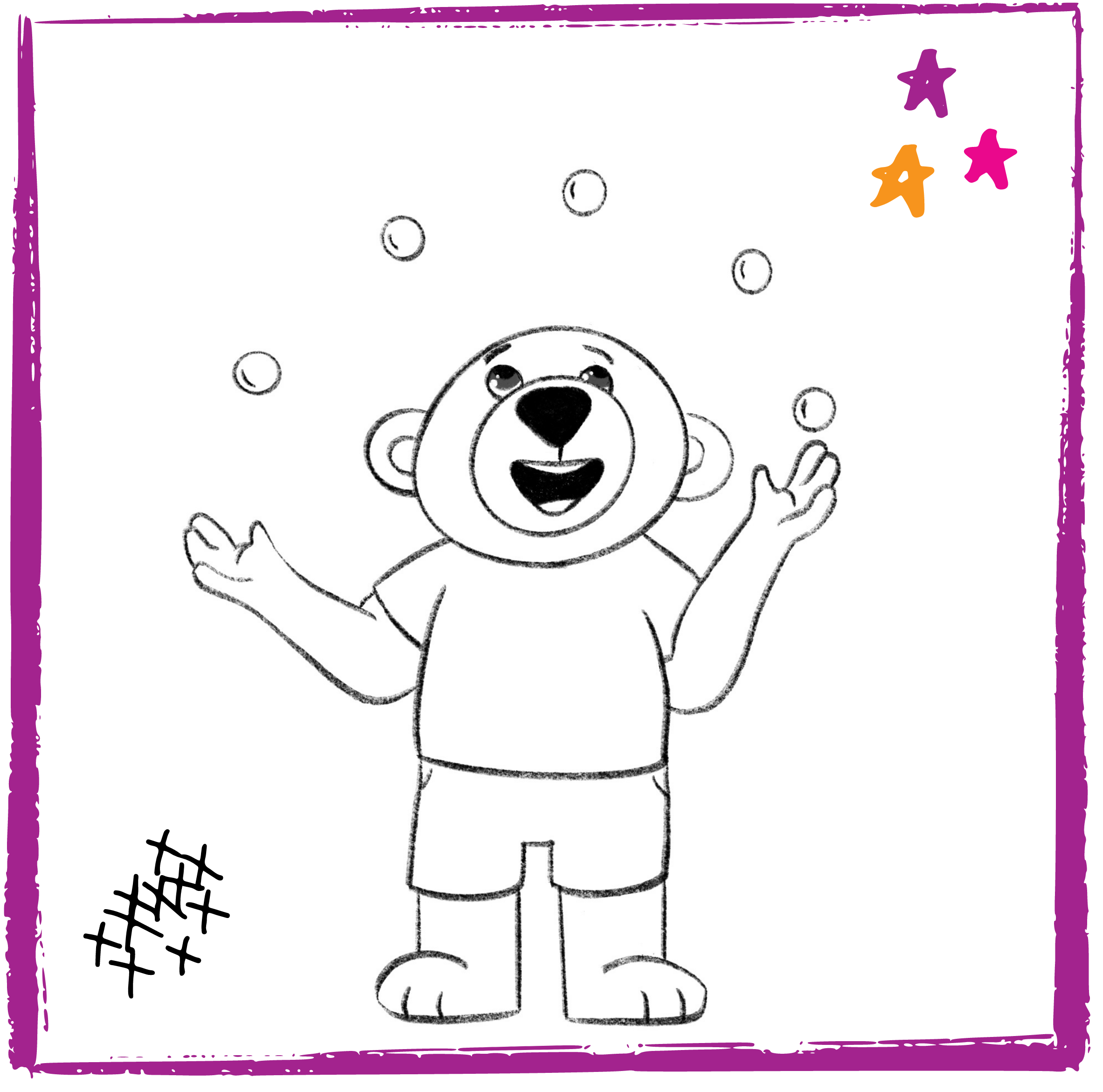 Juggling Bear